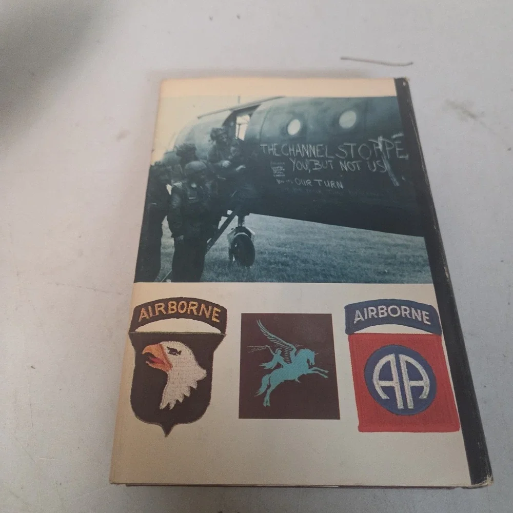 Dropzone Normandy Napier Crookenden 1976 HC Book Club Edition Dust Jacket